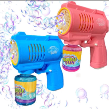 Pistola De Bolhas De Sabão Fabrica De Bolhas 10 Furos